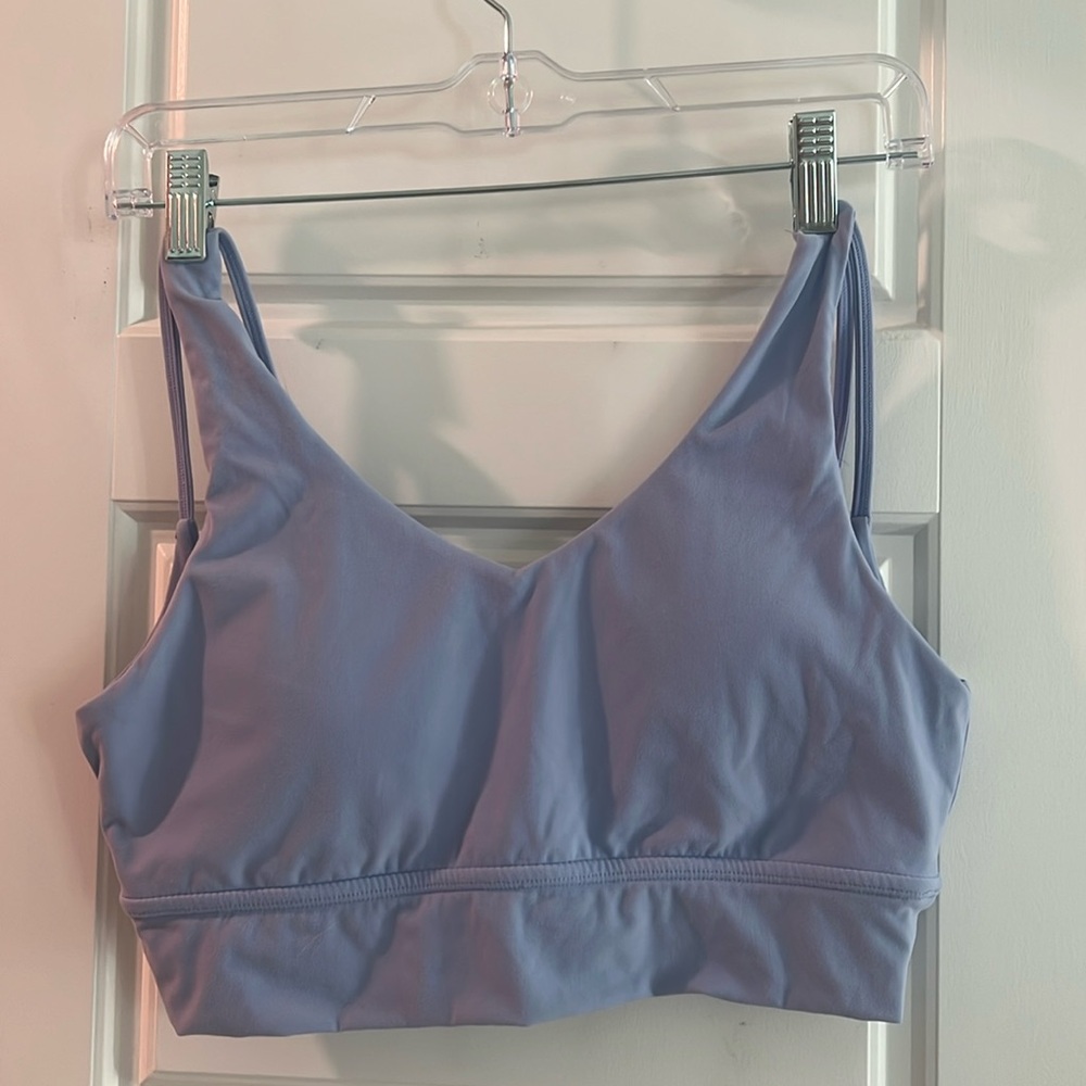 Buff Bunny sports bra in RAINWATER